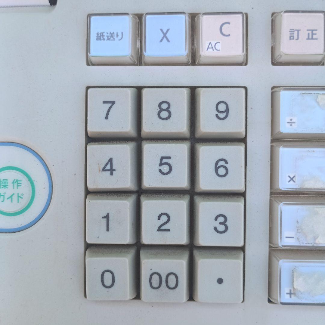 ツ*ー様 3662）CASIO TE-M80 電子レジスター