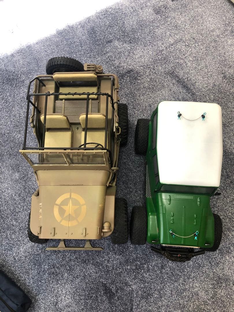 ラジコン1/6 jeep クローラー 2.2インチレイス脚周り　カスタム