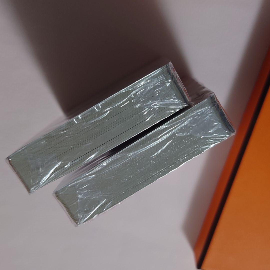 HERMES トランプセット 青 赤