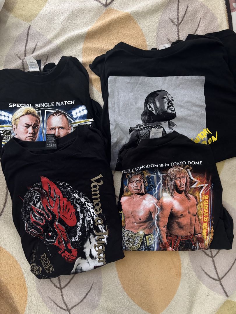 J*G様 新日本プロレス Tシャツまとめ売り