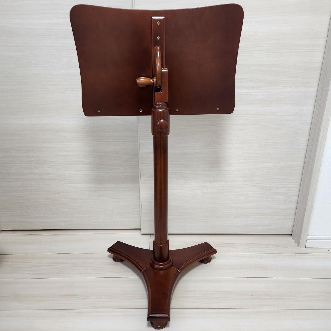 キクタニ 譜面台 木製 高さ調整 FS-GS BRO