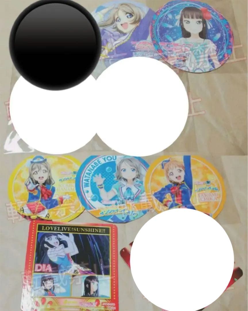ラブライブ！ サンシャイン コースター まとめ売り バラ売り ３枚～