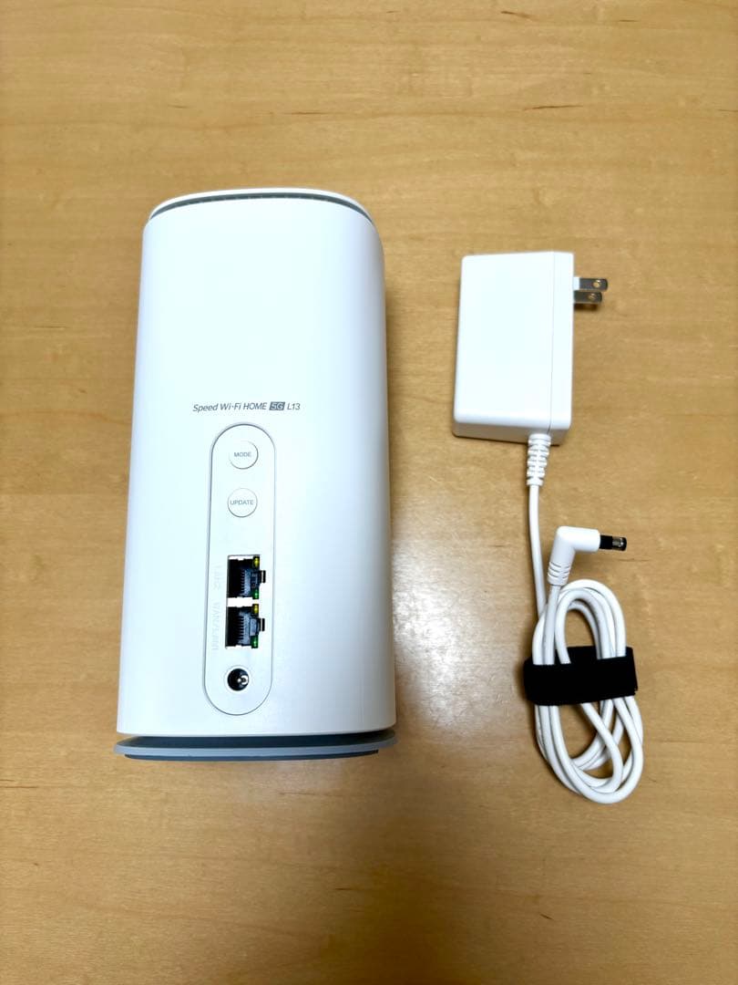 Speed Wi-Fi  5G L13 無線LANルーター ホワイト