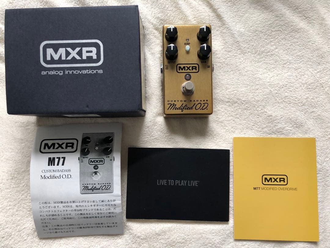 【美品】MXR M77 Custom Badass Modified O.D.