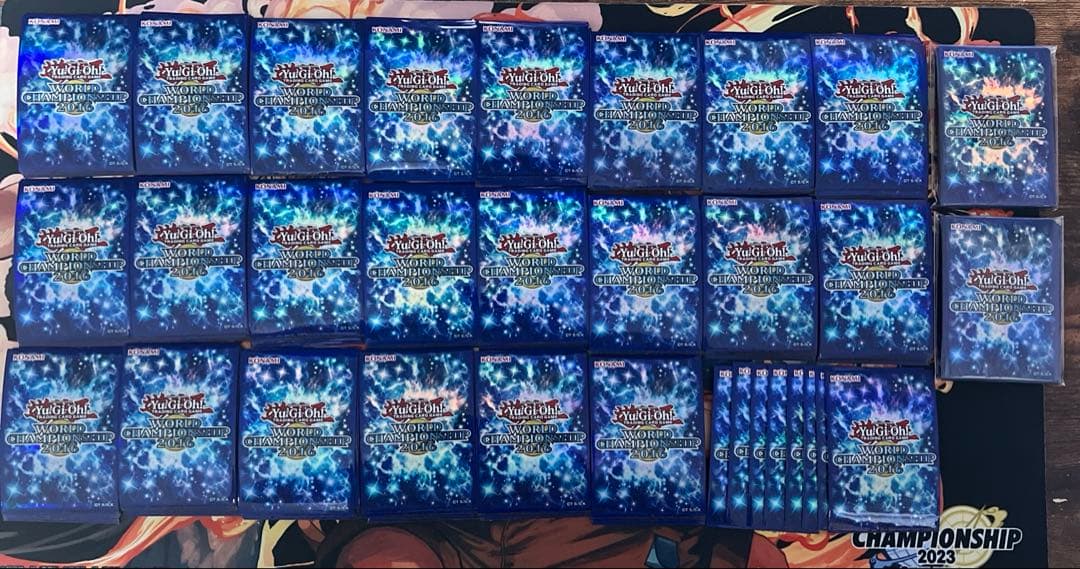 遊戯王　WCS2016 青　ブルー　スリーブ　248枚　内20枚新品