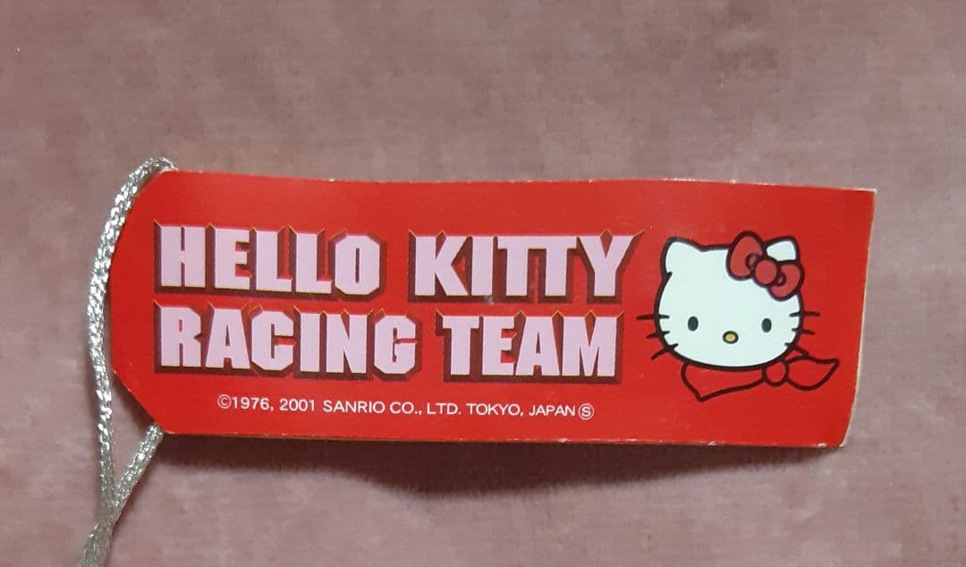 HELLO KITTY RACING TEAM 根付けストラップ