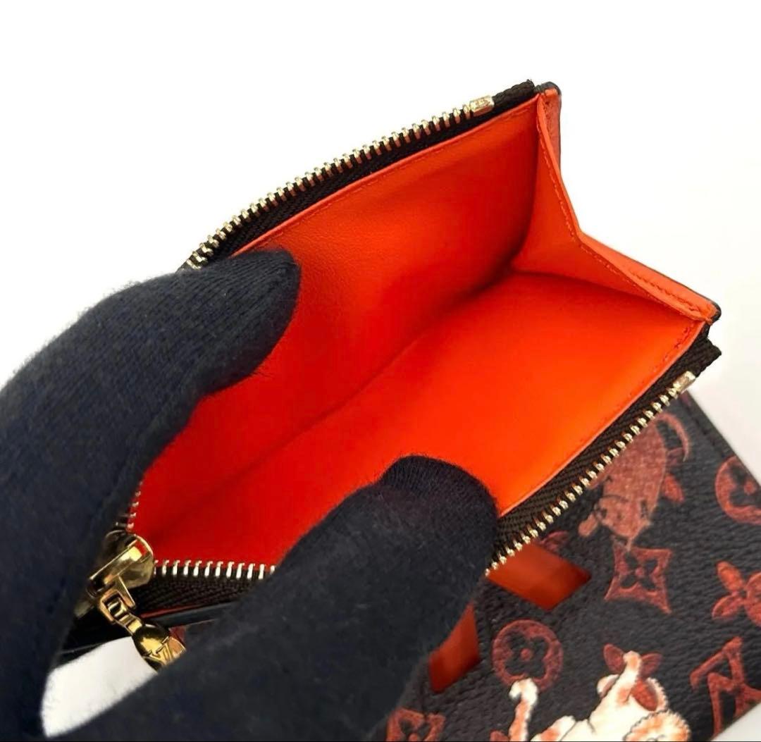 【希少！】 キャットグラム ポルトフォイユ ツイスト コンパクト 三つ折財布