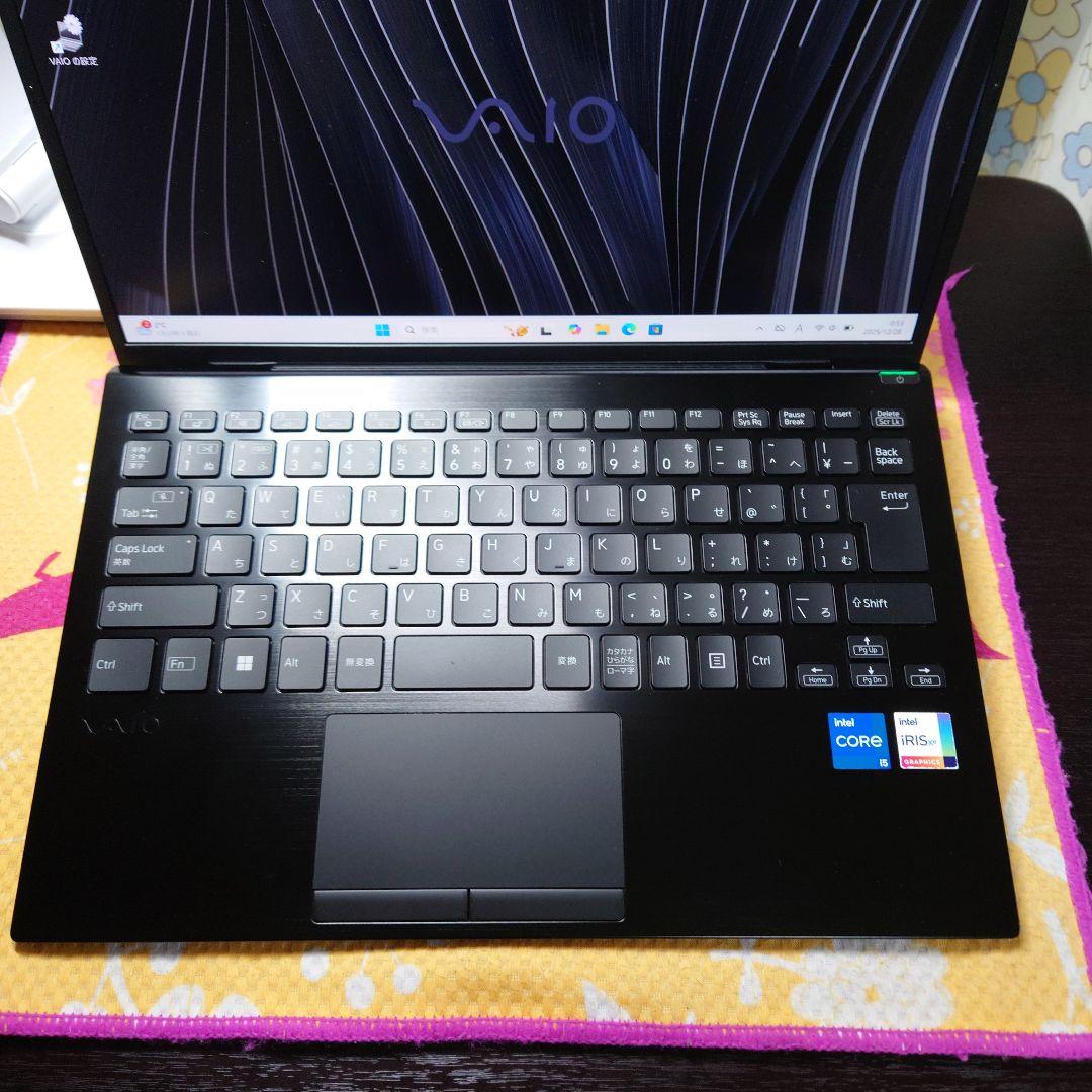 12世代i5！軽量モデル！VAIO proPG21！ノートパソコン！typeC