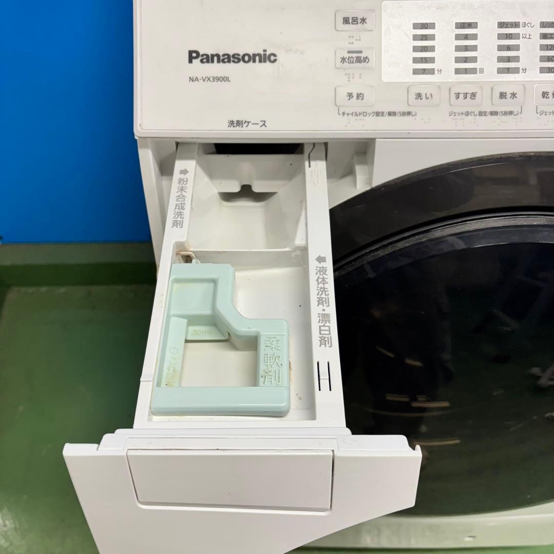 546パナソニックドラム式洗濯機 乾燥付 11/6kg 小型　一人暮らし　左開き