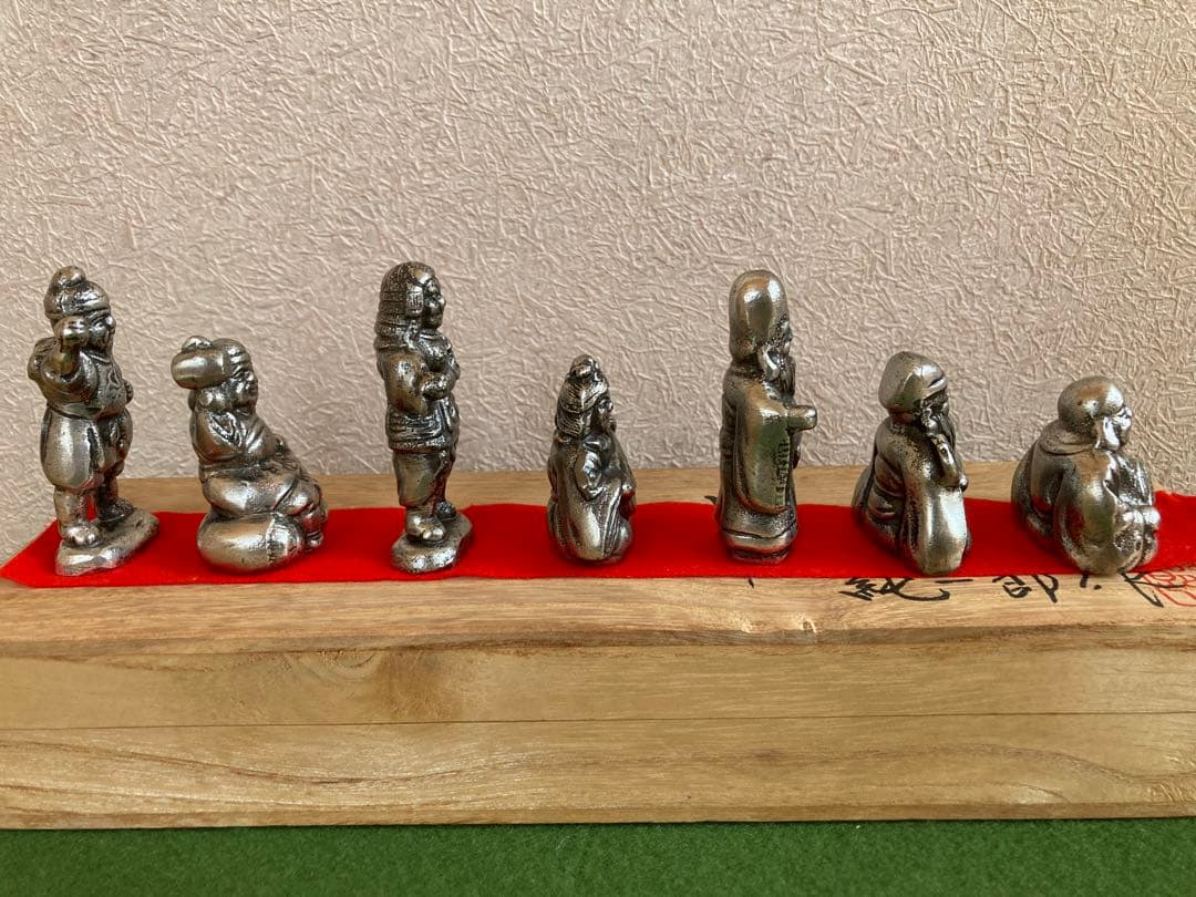 置物【銅器七福神】純一郎作