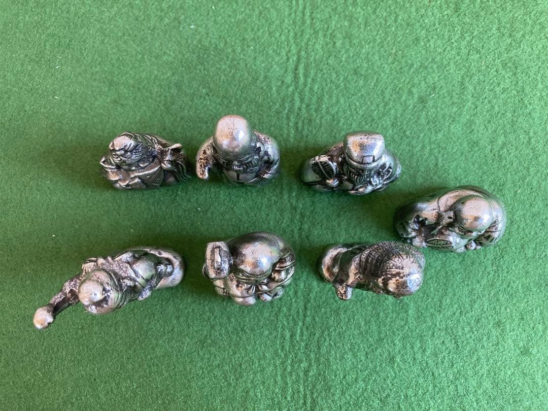 置物【銅器七福神】純一郎作