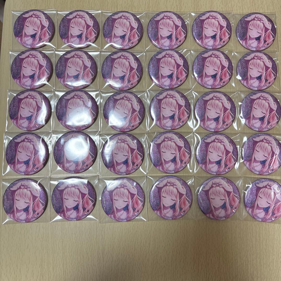 プロセカ 暁山瑞希 グリッター缶バッジ 22c リボン パジャマ 30点セット