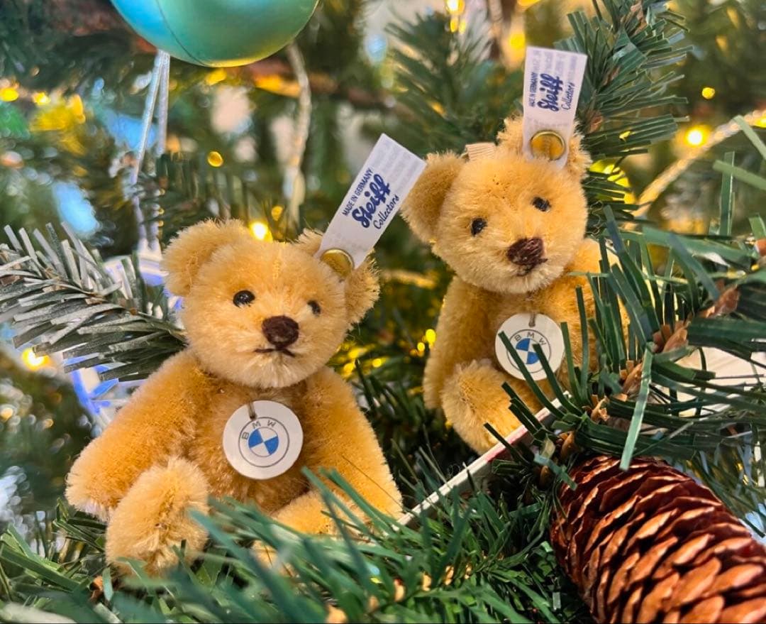 【新品未使用】BMW×Steiff(シュタイフ）テディベア キーリング