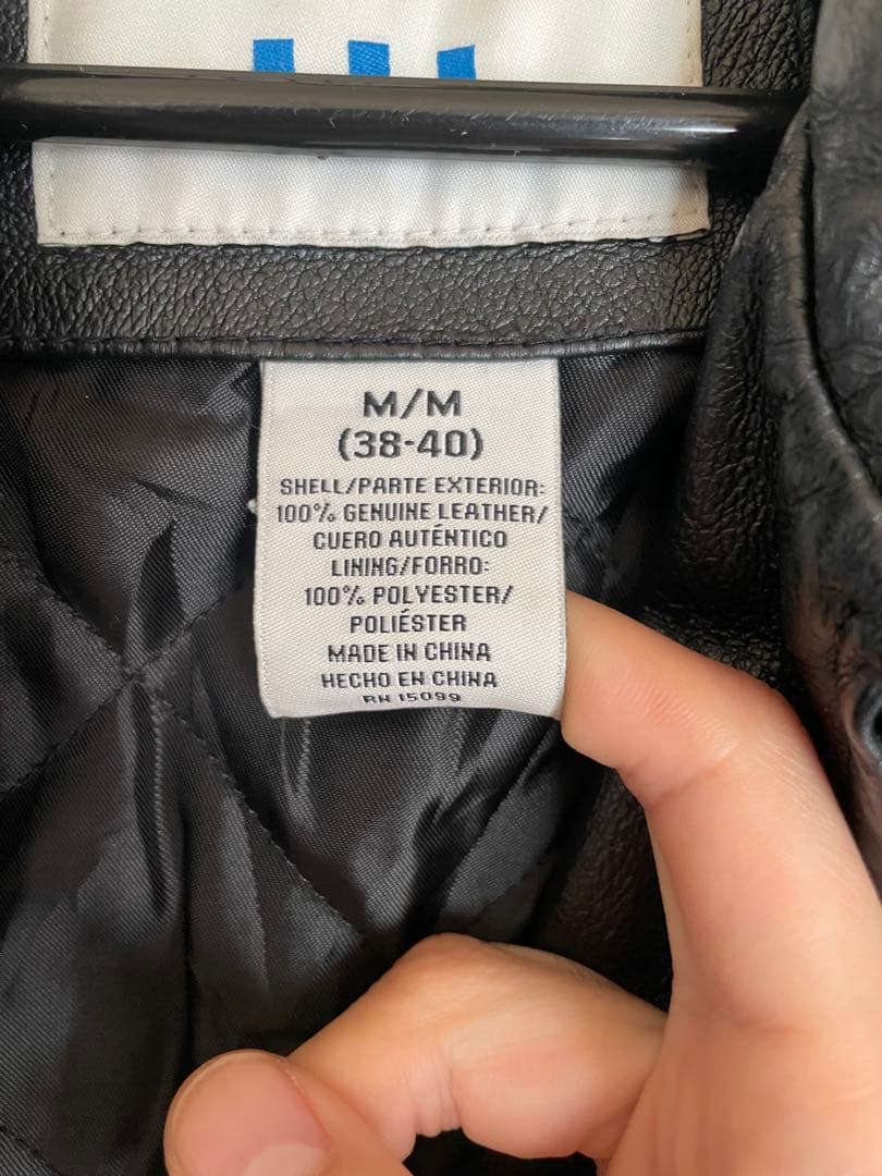 本革ラグランレザージャケット　短丈