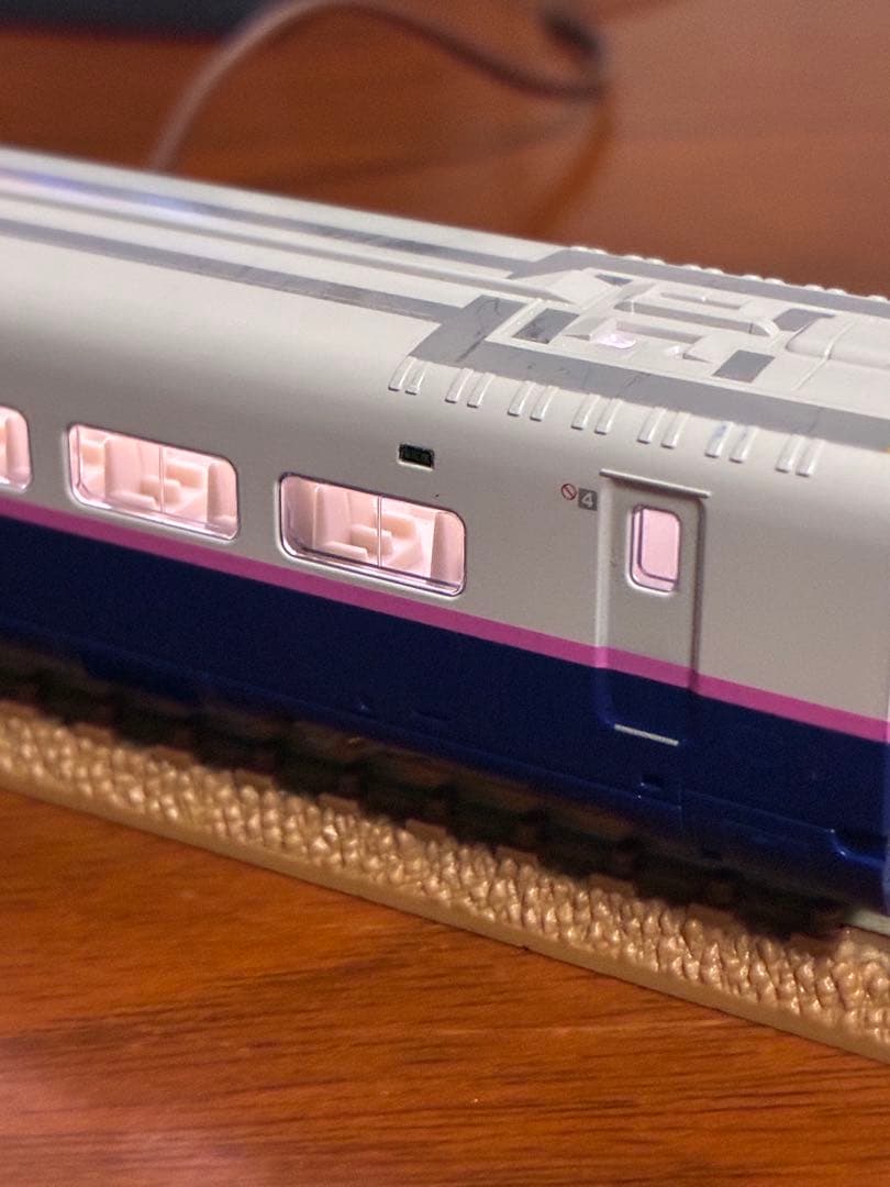 JRE2系東北新幹線10両　kato ライト室内灯点灯動力動作確認済