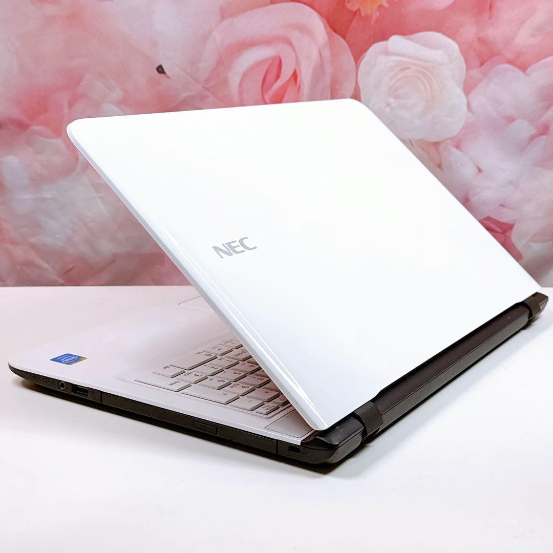 新品爆速SSD✨ノートパソコン✨windows11✨カメラ✨オフィス✨薄型✨白