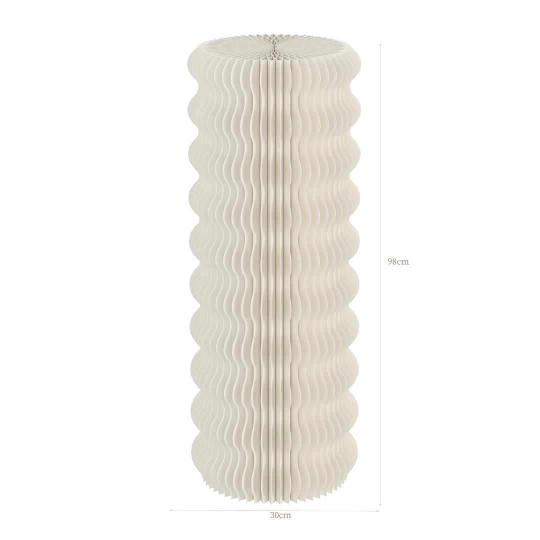 ディスプレイスタンド直径30cm高さ98㎝展示台 陳列台組立不要 展示会イベント