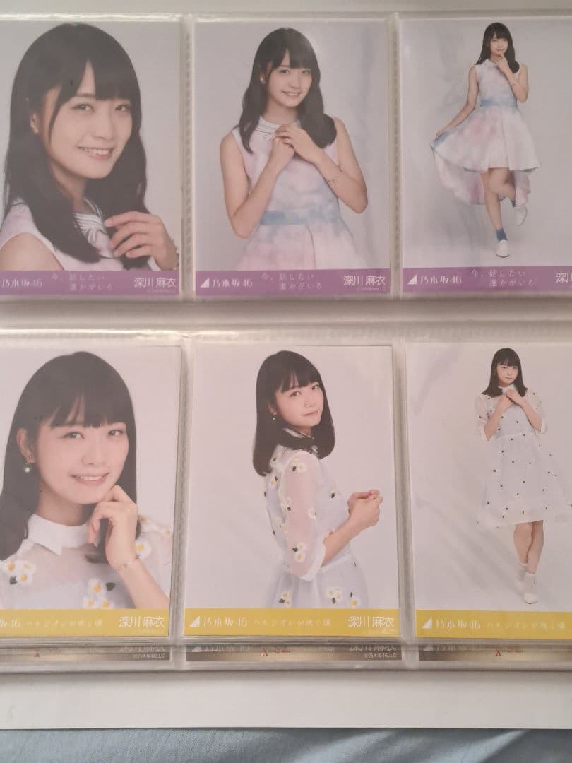 乃木坂46深川麻衣生写真27コンプ92枚まとめ売り