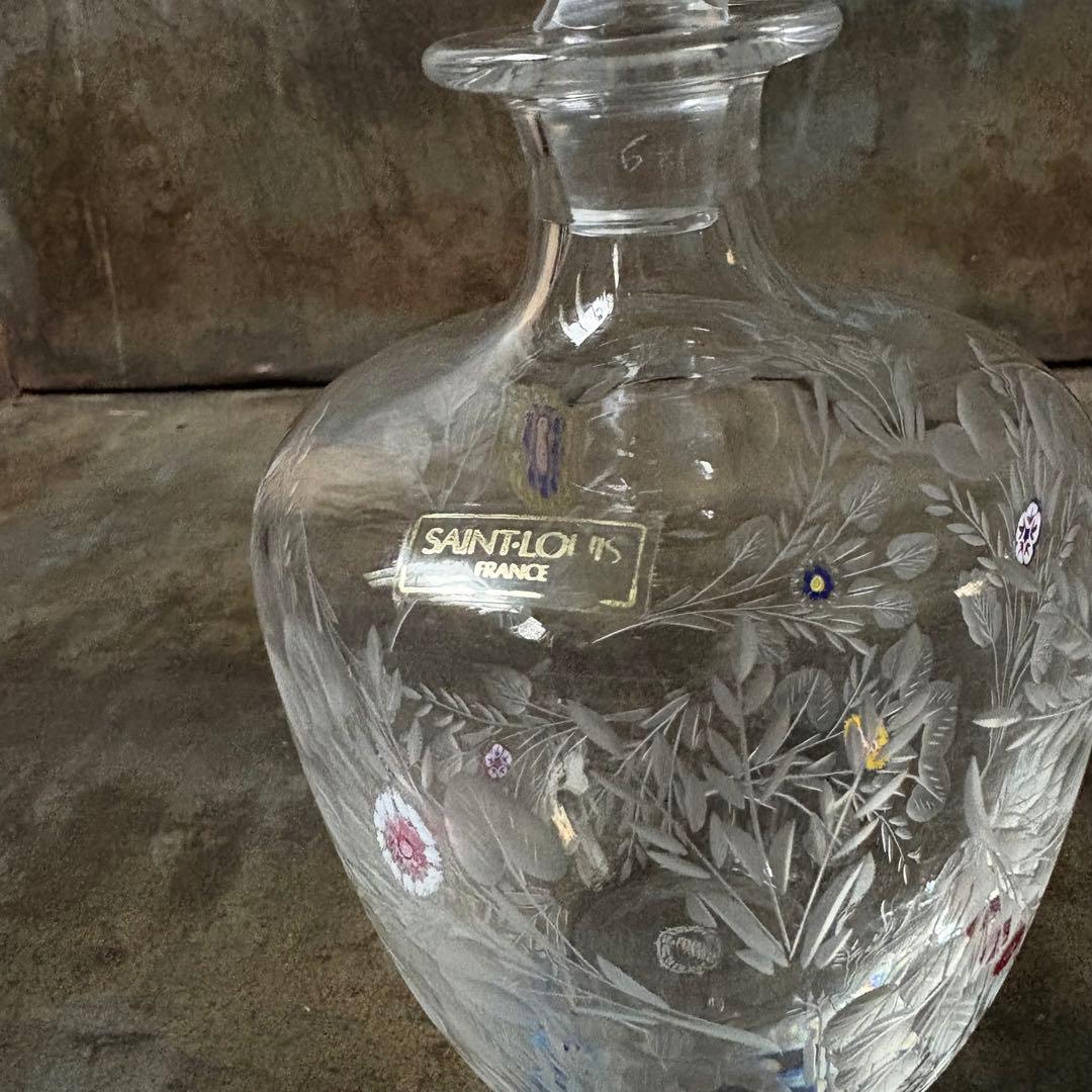 サンルイ ボッティチェリ ミルフィオリ デキャンタ st.louis