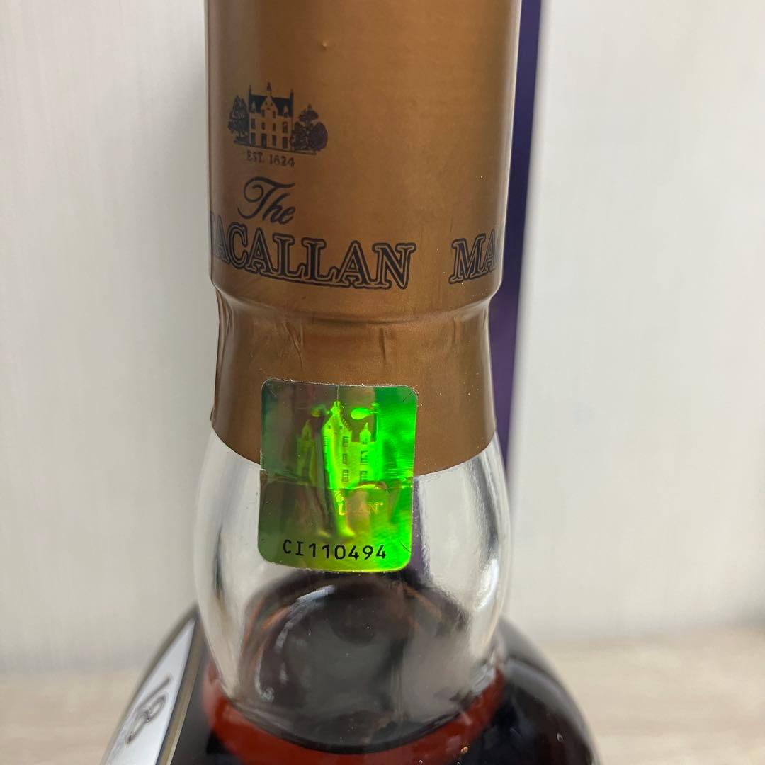 【難破剛】マッカラン 18年 シェリーカスク 2016年 700ml