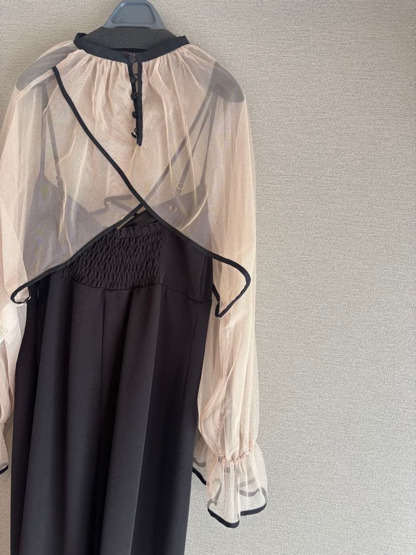 【Ameri vintage】MANY WAY AIRY VEIL DRESS