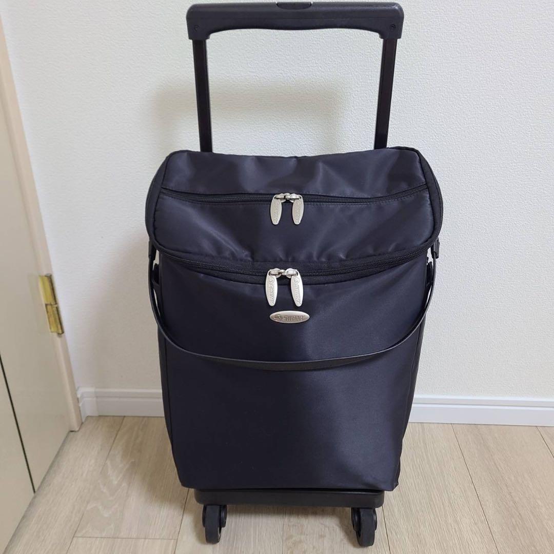 【SWANY】スワニー キャリーバック ウォーキングバッグ ブラック