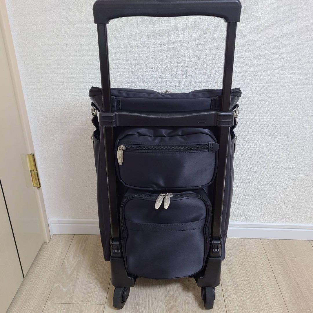 【SWANY】スワニー キャリーバック ウォーキングバッグ ブラック