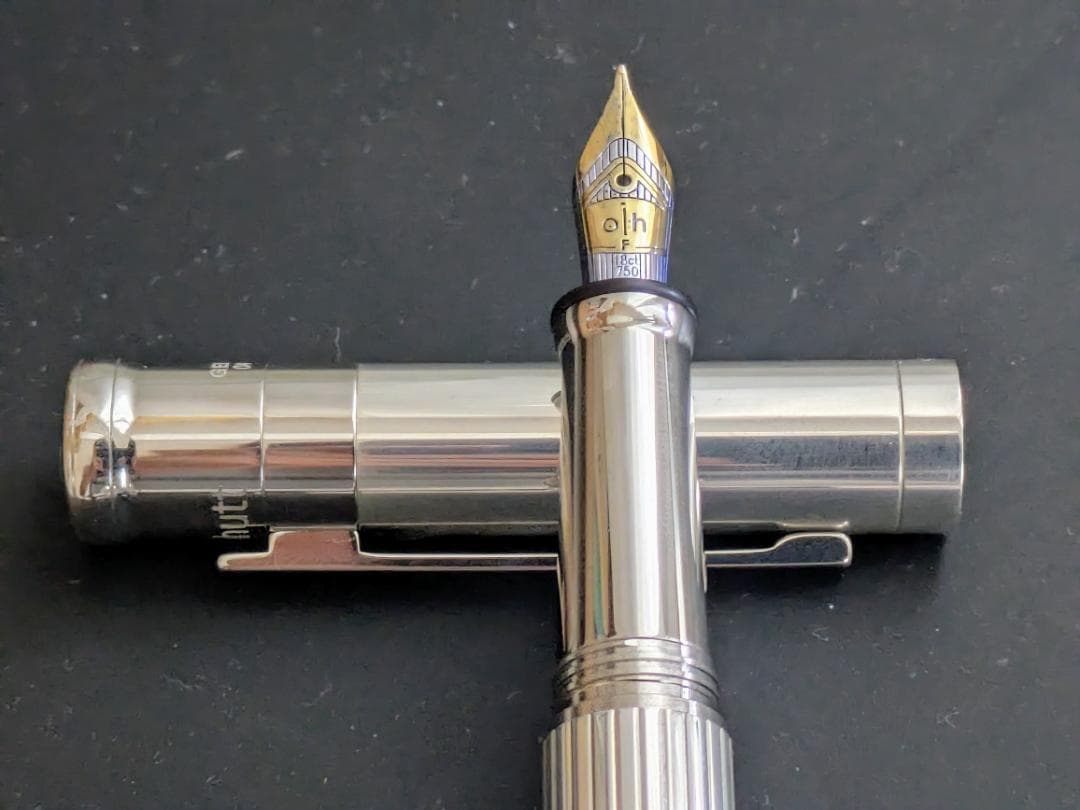 Otto Hutt Design04 万年筆 スターリングシルバー F 18ct