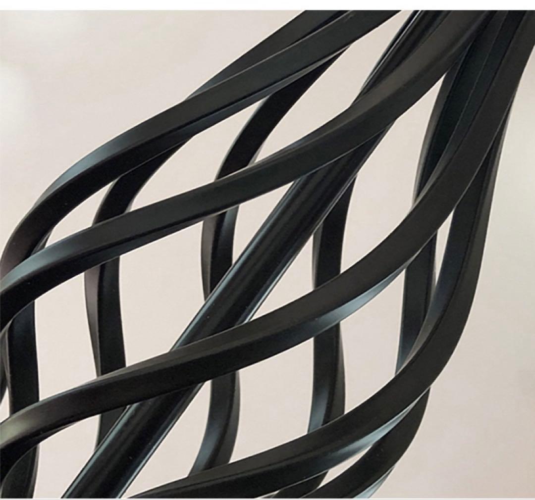 ブラック 6灯シャンデリア