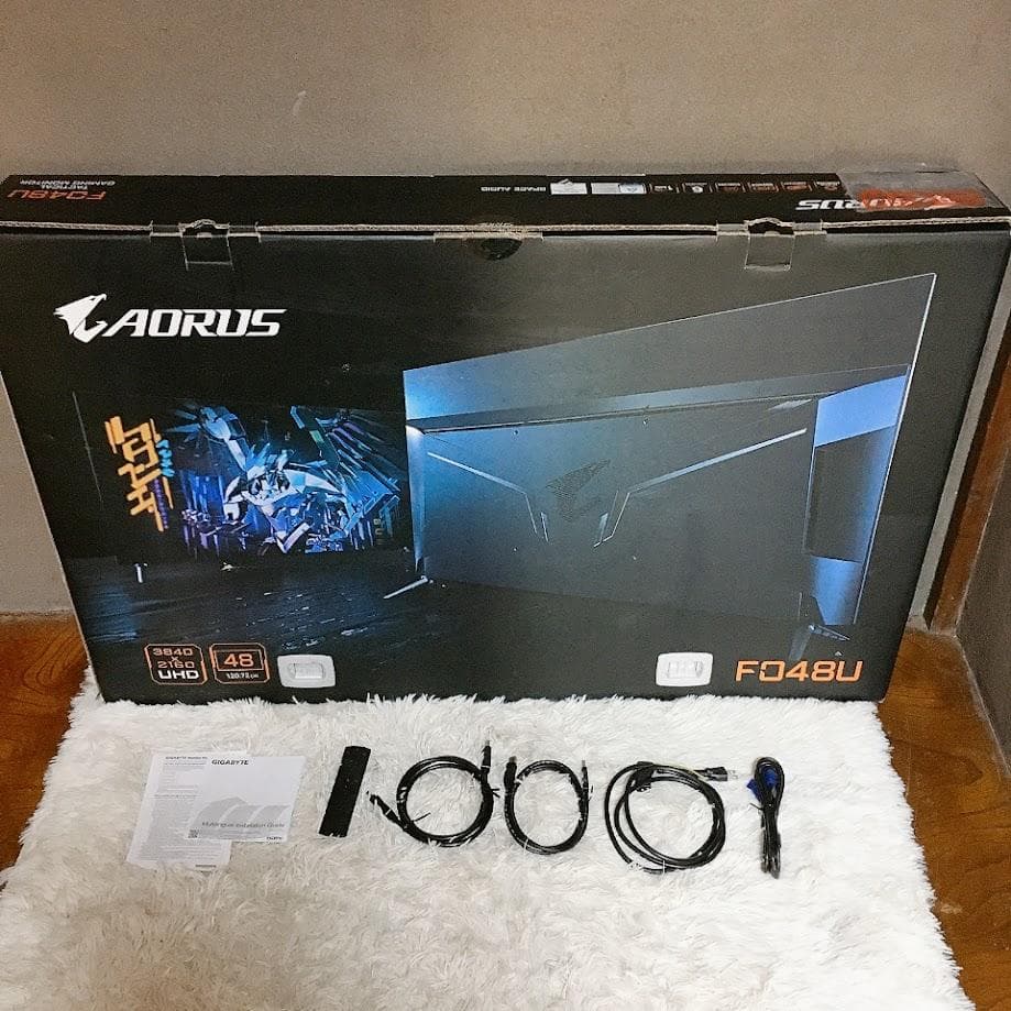 GIGABYTE FO48U 47.53型 ゲーミングモニター有機EL 4K