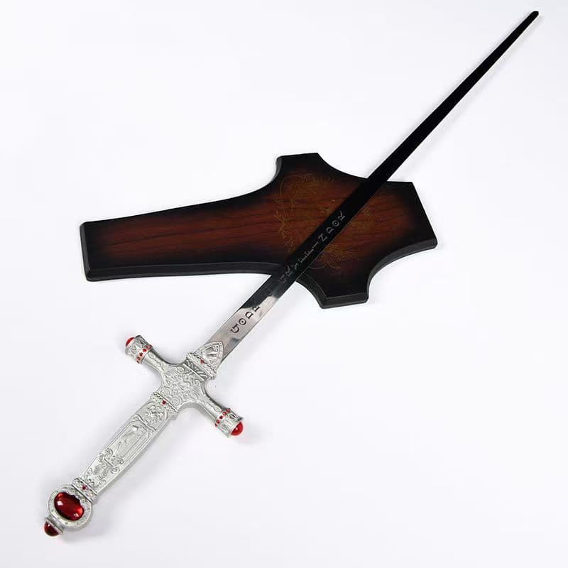 ハリー・ポッター レプリカ グッズグリフィンドールのグッズ銀色 付属プレート付き