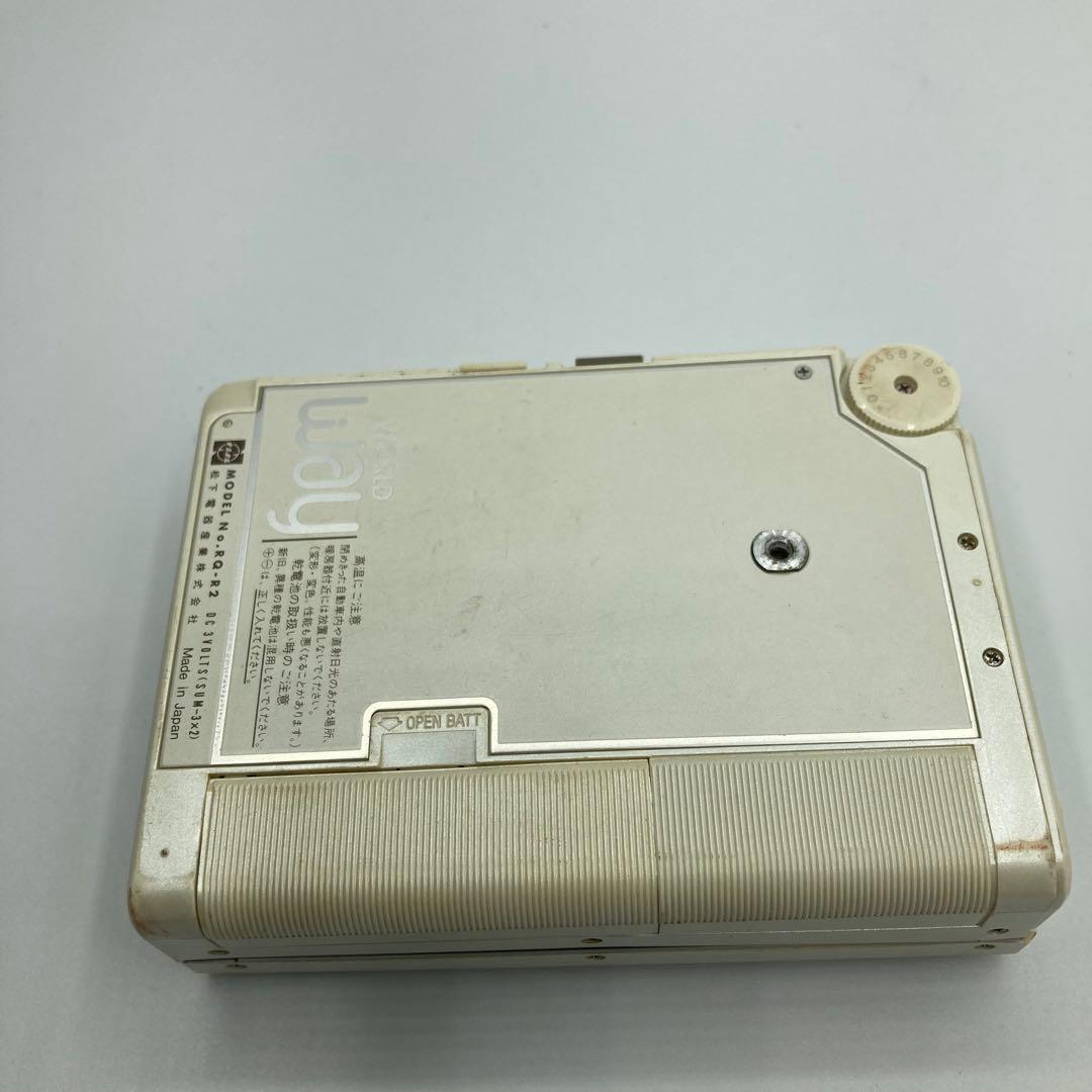 ⭐️National ポータブルカセットプレーヤー RQ-R2 ジャンク品