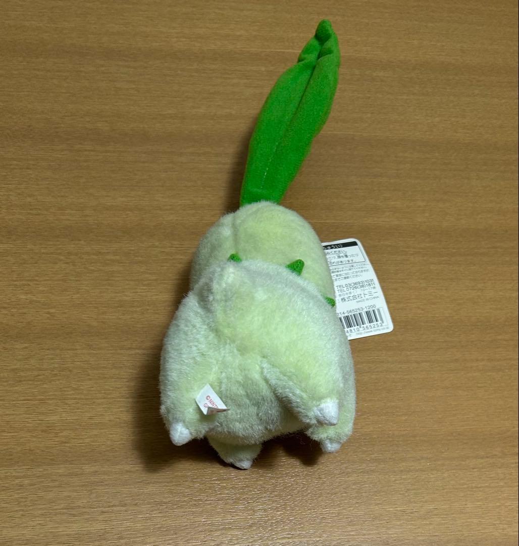 TOMY トミー ポケモンぬいぐるみ ヒノアラシ　チコリータ　ワニノコ紙タグ付き