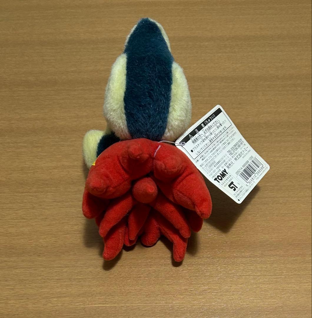 TOMY トミー ポケモンぬいぐるみ ヒノアラシ　チコリータ　ワニノコ紙タグ付き