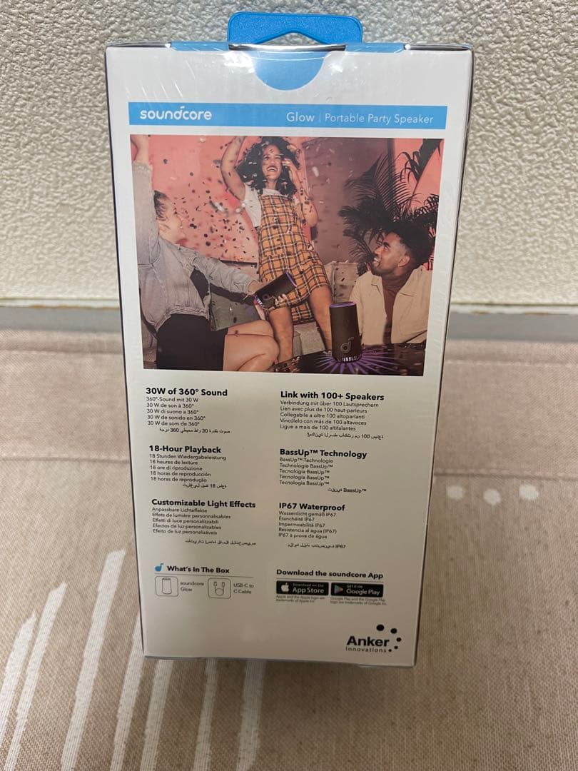 ⭐︎Anker soundcore glow/ワイヤレススピーカー☆