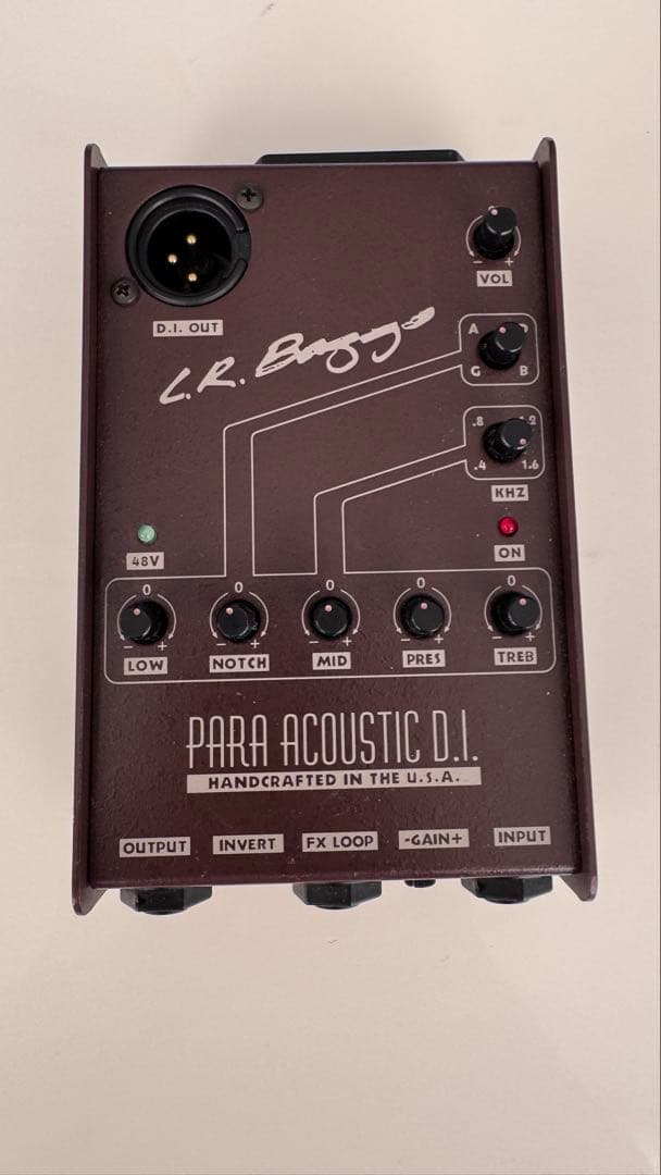ギター L.R. Baggs PARA ACOUSTIC D.I.