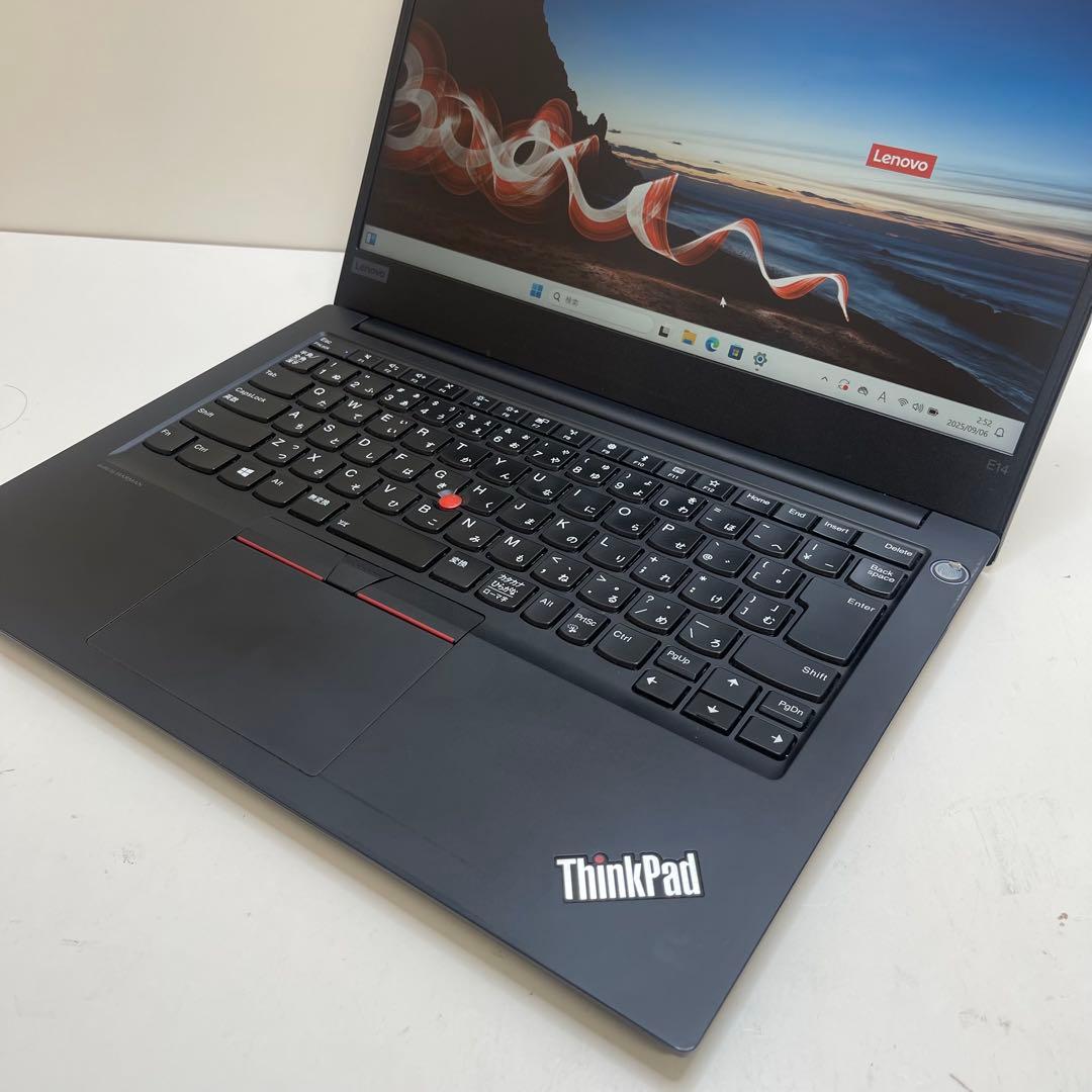 #225 レノボ ThinkPad E14 i3-10110U 8gb 256G