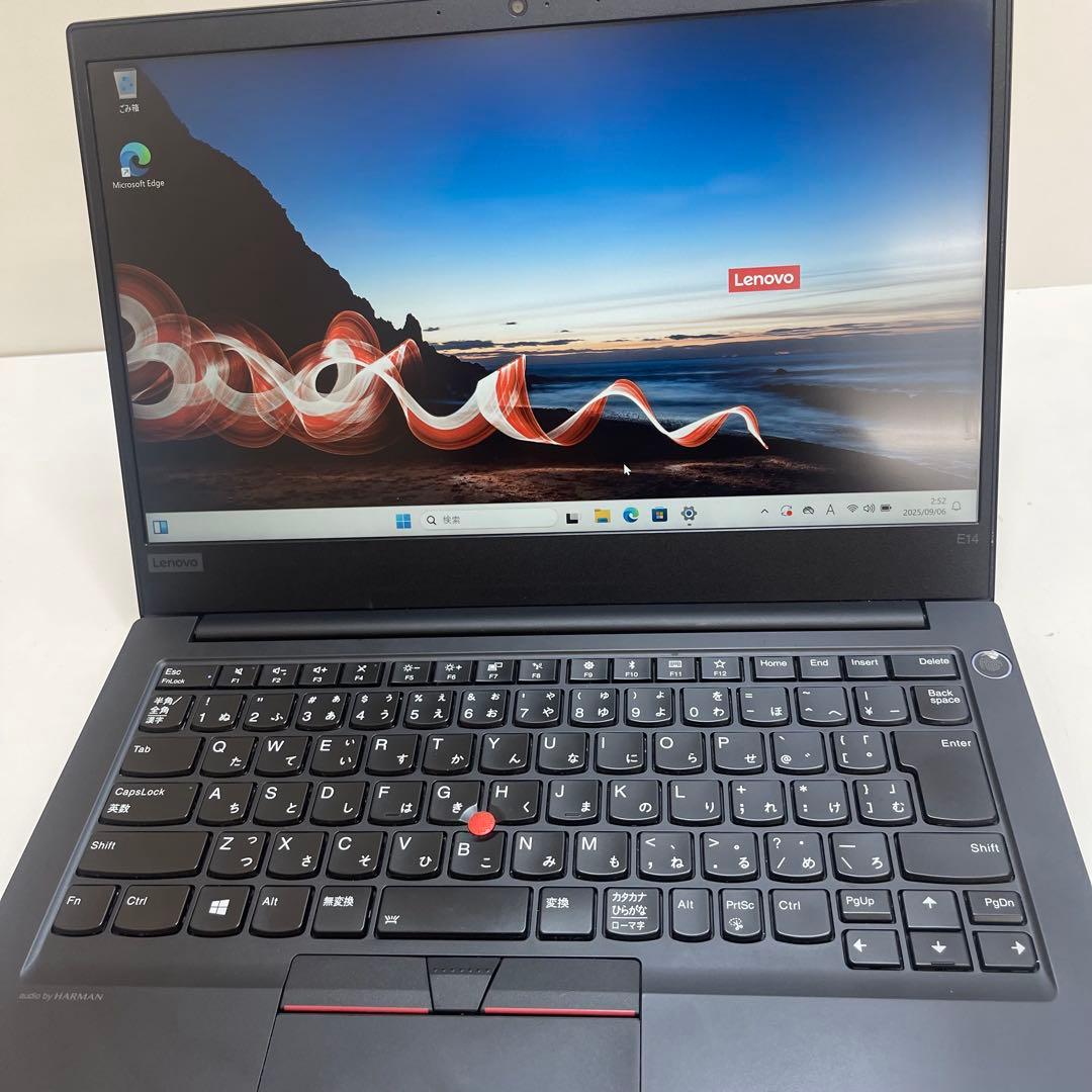 #225 レノボ ThinkPad E14 i3-10110U 8gb 256G