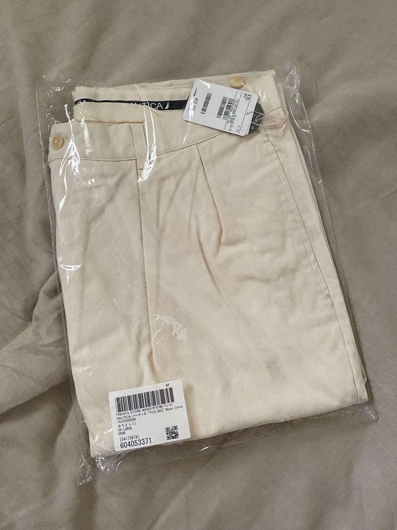 NAUTICA TOO BIG ツータックチノスラックスパンツ 長谷川昭雄