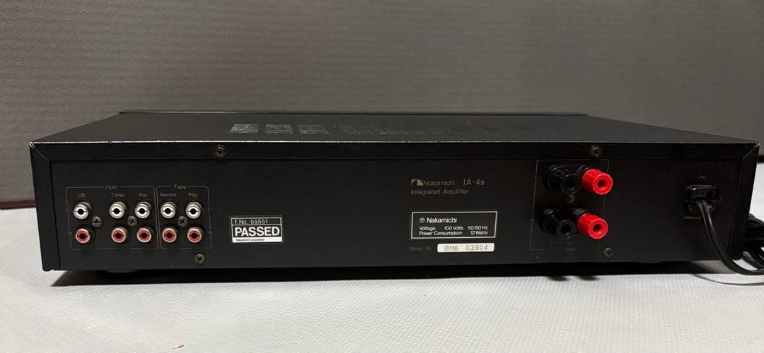 Nakamichi IA-4s アンプ