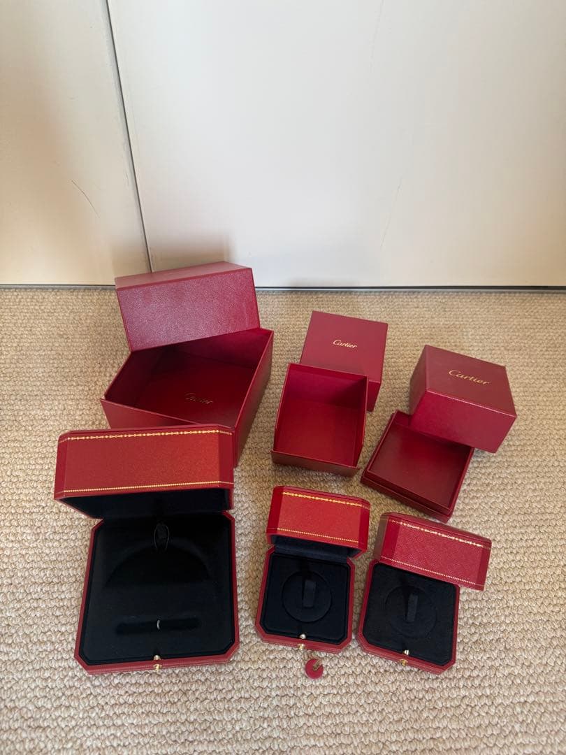 【美品】Cartier カルティエ　空箱 3箱