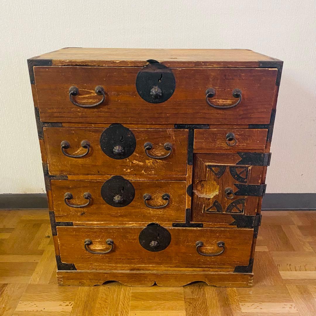 和箪笥　小箪笥　アンティーク　レトロ　古家具