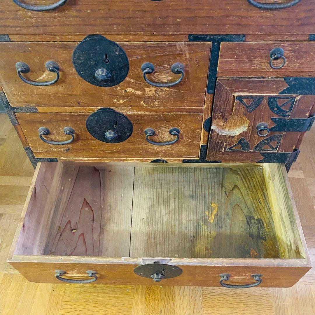 和箪笥　小箪笥　アンティーク　レトロ　古家具