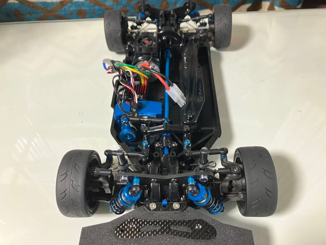 タミヤTT02タイプSRX,ボディ　メカ付き