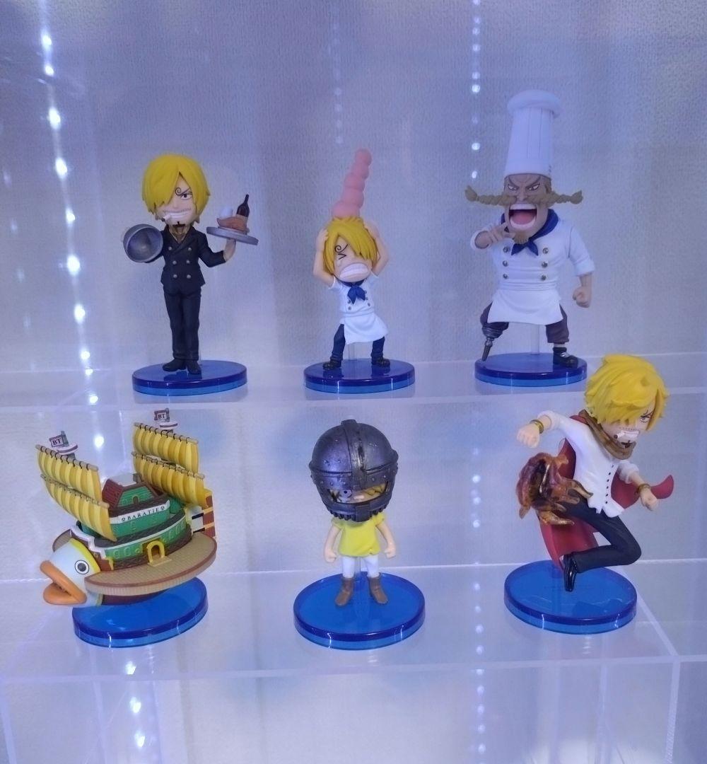 ワンピース ワーコレフィギュア HISTORY OF SANJI 全6種セット