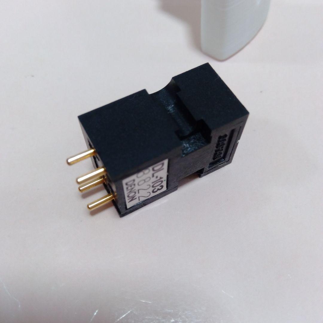 デノン MCカートリッジ DL-103 音質良好で美品　本体と針ガードのみです