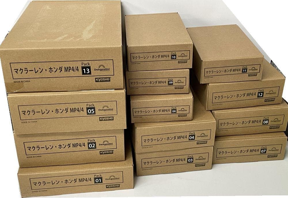 未使用 デアゴスティーニ マクラーレンホンダ MP4/4 1~50巻セット