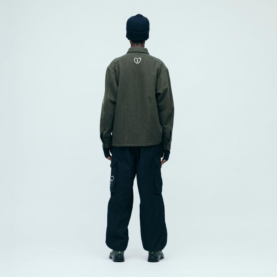 新品 ヒューマンメイド MILITARY GLOVES NAVY グローブ