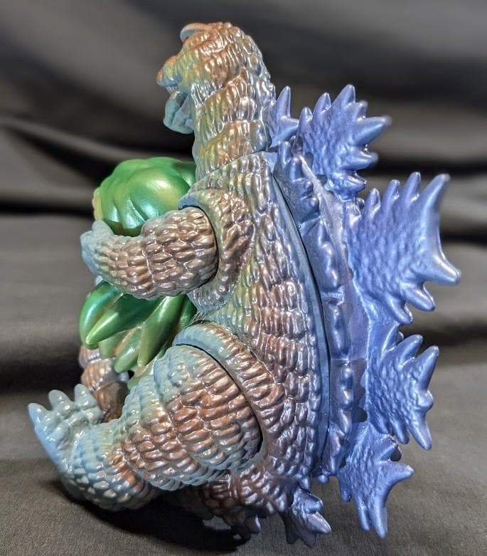 飛行ゴジラ＆ミニヘドラ（マーミット）ソフビ 怪獣天国ベビー ヘドゴジセット