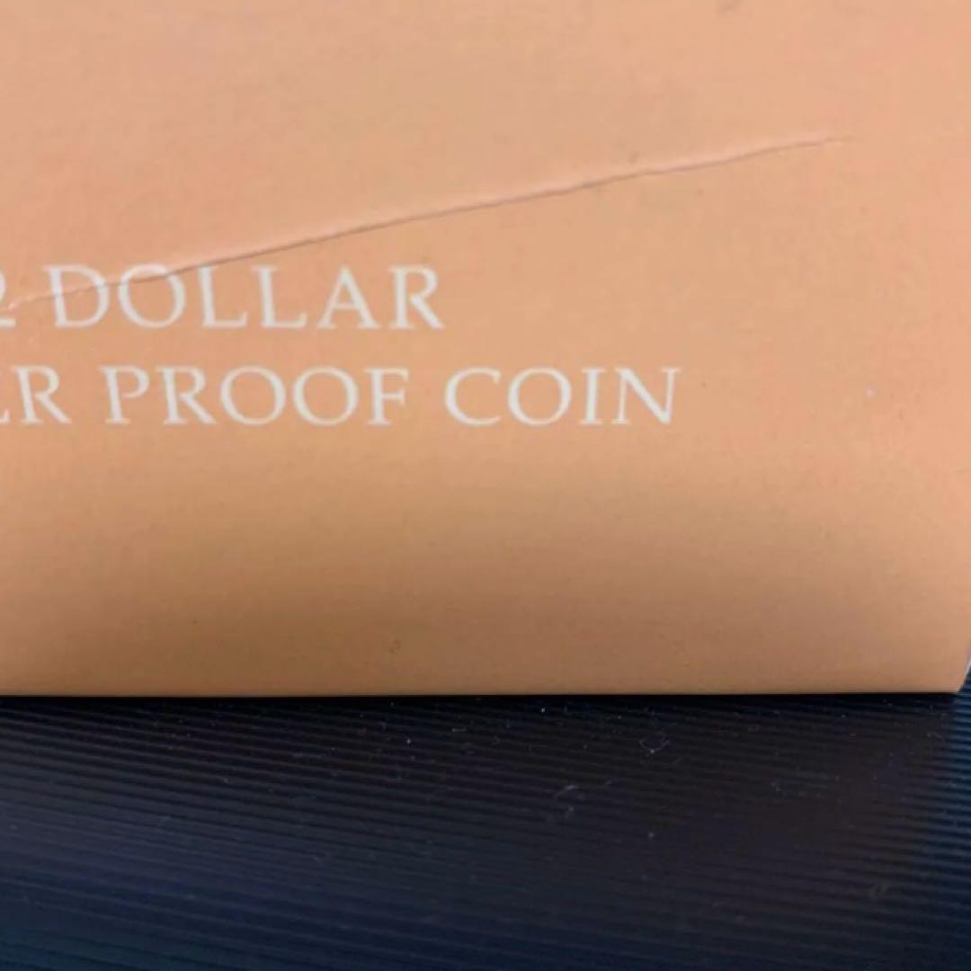 Somali Fluffy Cat 2ドル銀貨